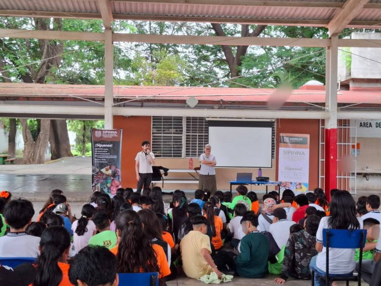 Promueven cultura de paz  y respeto en las escuelas