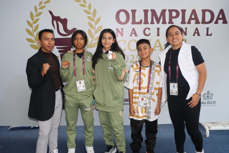 Gana una morelense plata  en taekwondo en Olimpiada