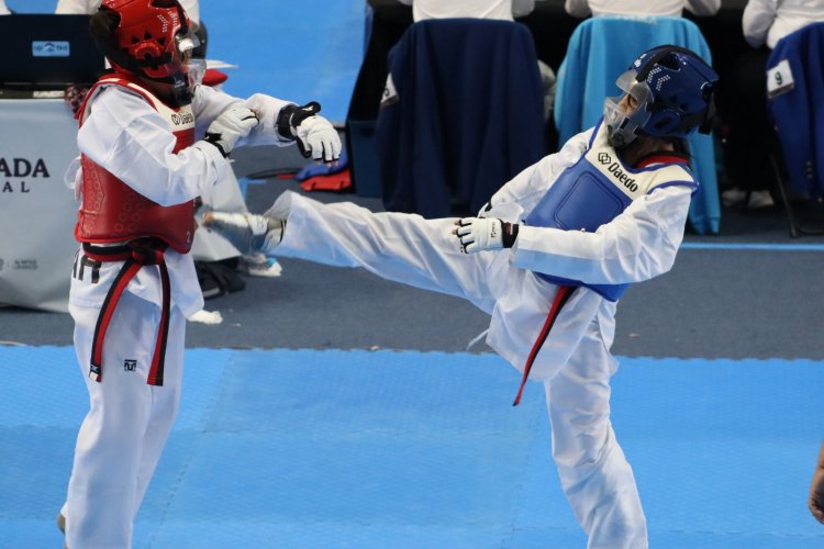 Gana una morelense plata  en taekwondo en Olimpiada