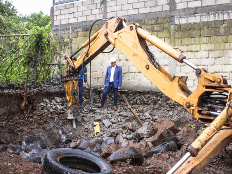 Construyen nuevos tanques elevados en Cuernavaca por un servicio más eficiente