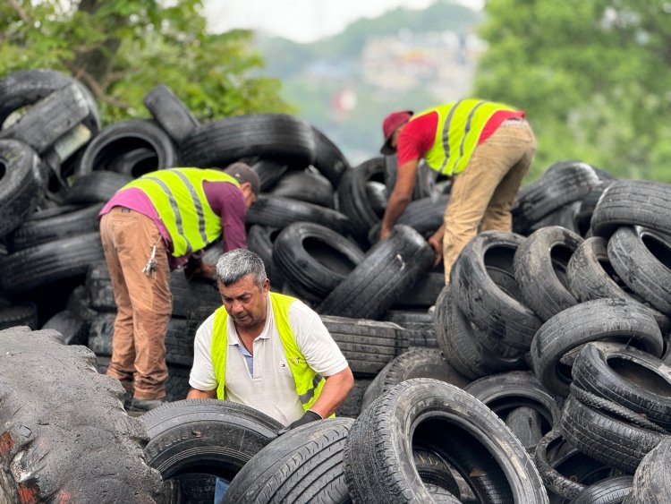 Jiutepec retiró más de mil 500  llantas de su centro de acopio