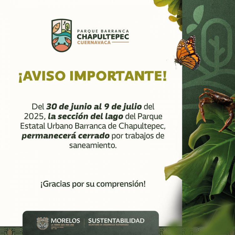 Se limpia el lago del parque Chapultepec