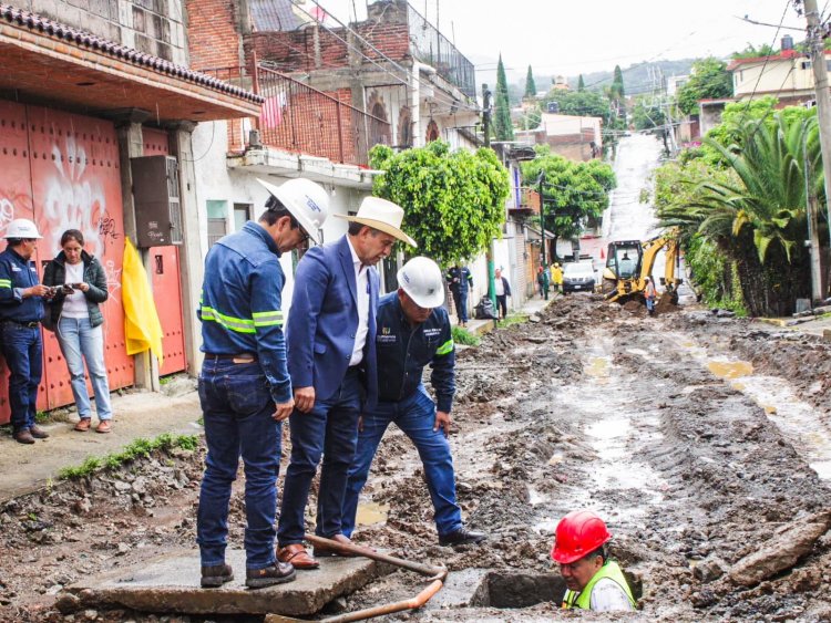 Rehabilita Cuernavaca calle  aledaña a Av. Universidad