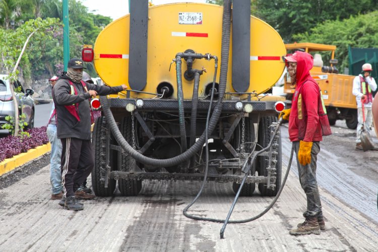 Avanza la rehabilitación del libramiento  Diez, municipios de Jiutepec y Zapata