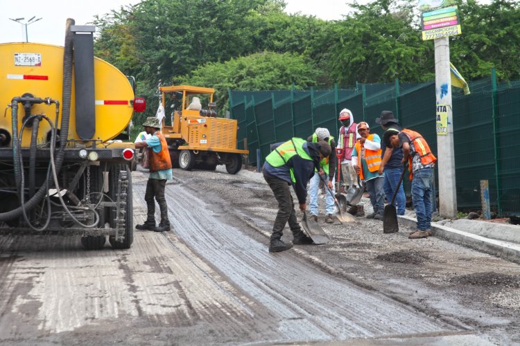 Avanza la rehabilitación del libramiento  Diez, municipios de Jiutepec y Zapata