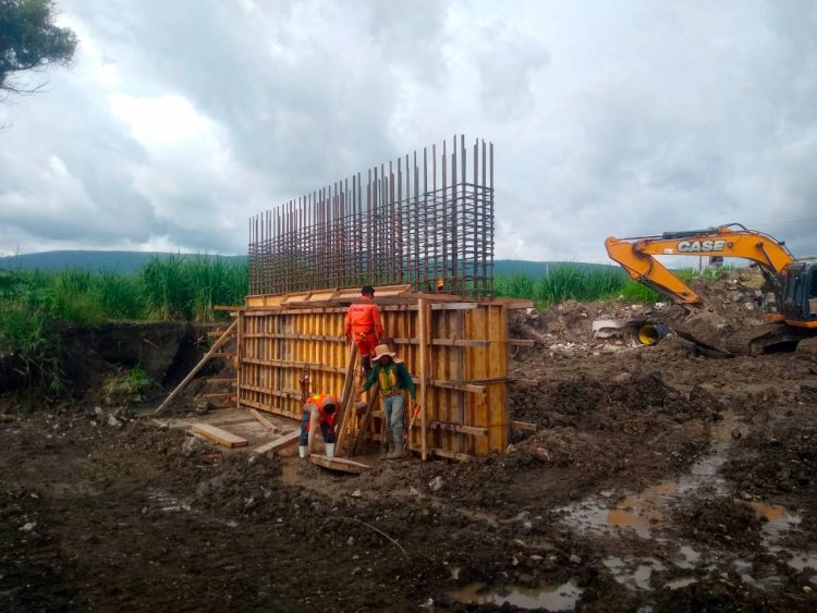 Avanza la modernización del puente  Jojutla, del circuito Tierra y Libertad