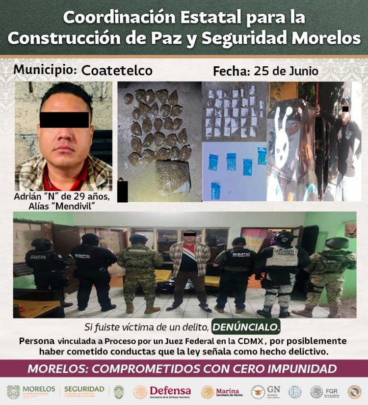 Más de 30 peligrosos culpables de  violencia pudieron ser aprehendidos