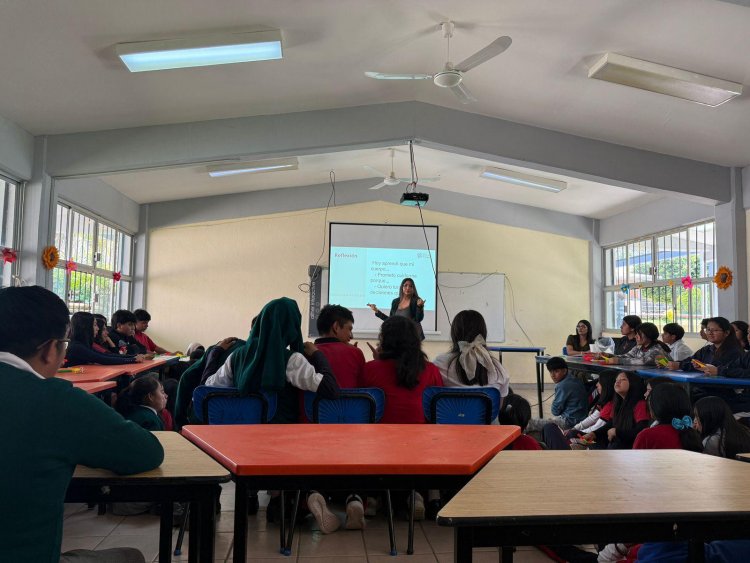 Se promueve la educación sexual entre  más de 60 estudiantes de Tlalnepantla
