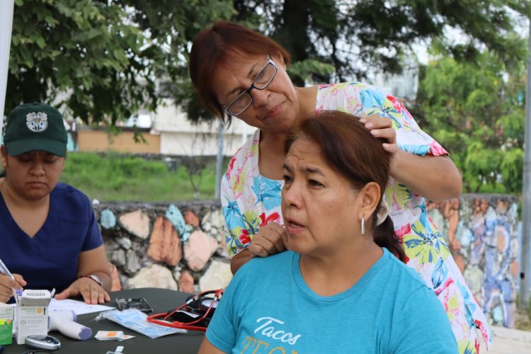Jornada comunitaria de rescate de  los espacios públicos en Cuernavaca