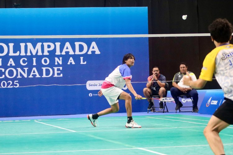 Se llevó oro el morelense Emiliano C.; campeón de bádminton en Olimpiada