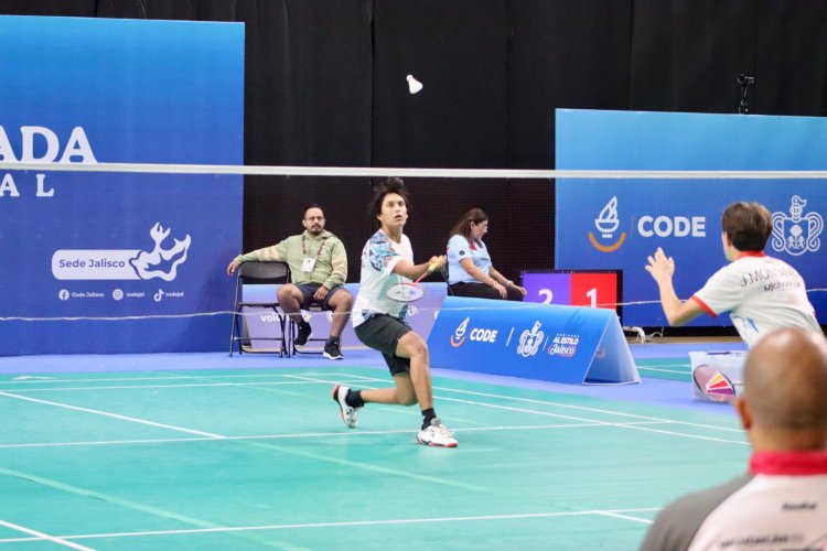 Se llevó oro el morelense Emiliano C.; campeón de bádminton en Olimpiada