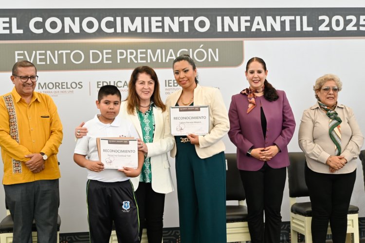 Se apoya a los representantes dn la Olimpiada del Conocimiento Infantil