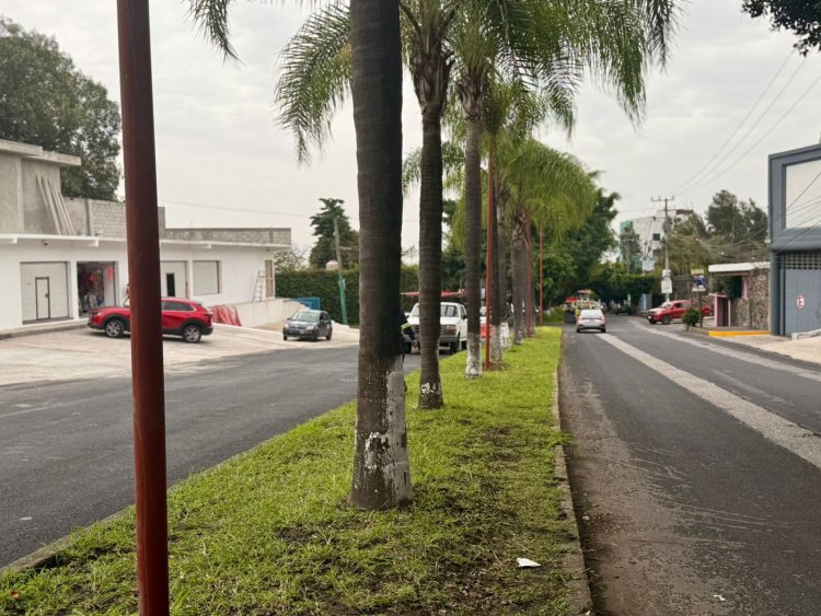 Nuevas luminarias en Av.  V. Guerrero de Cuernavaca