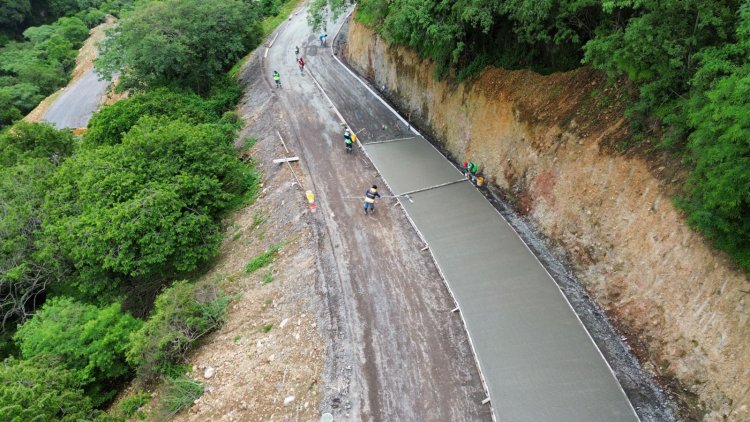 Se logró avance de 35% en acceso a comunidad de Xochitlán, Yecapixtla