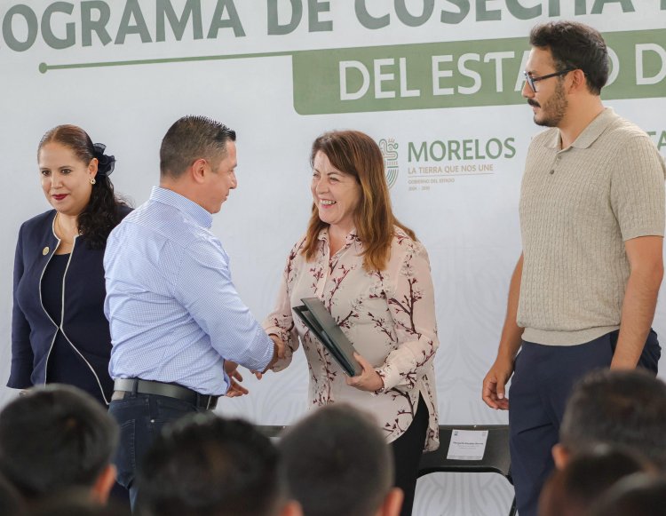 Jiutepec refuerza sostenibilidad con  su Conalep en la Cosecha de Lluvia