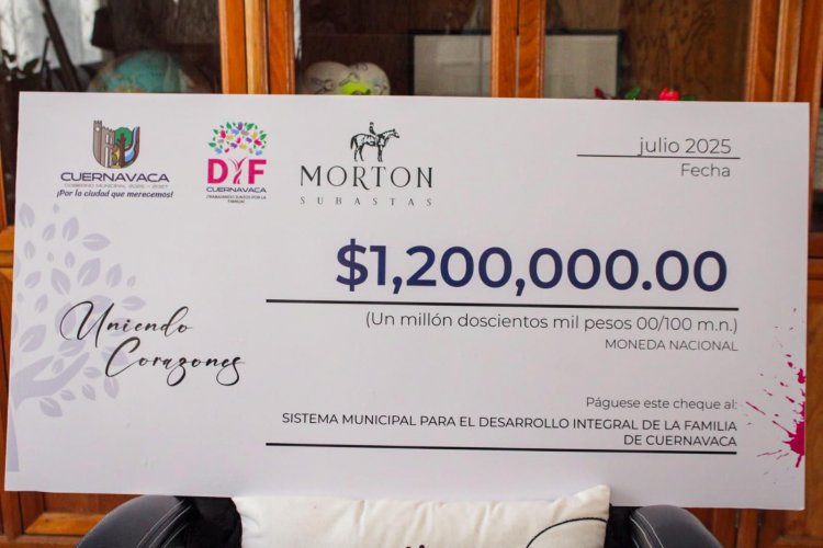El DIF Cuernavaca rompió récord de  recaudación con Uniendo Corazones