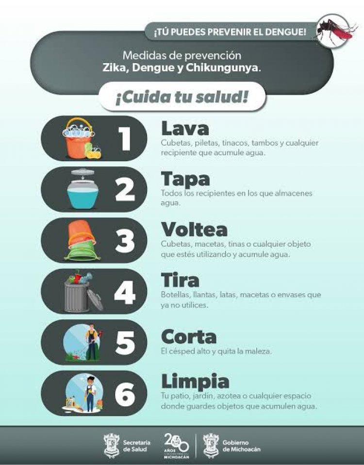 Se insiste en medidas para evitar  el dengue en la actual temporada