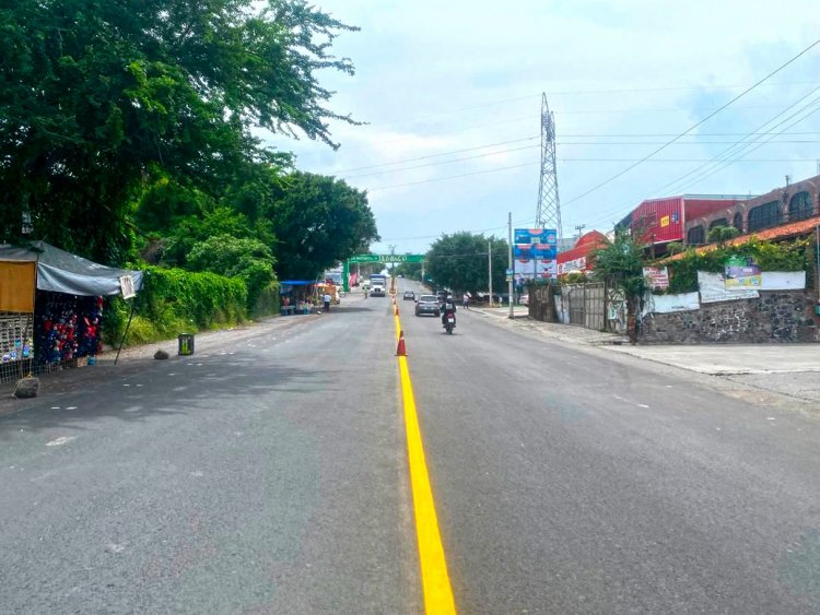 Avanza un 90% el libramiento  Diez, vía Zapata - Cuernavaca