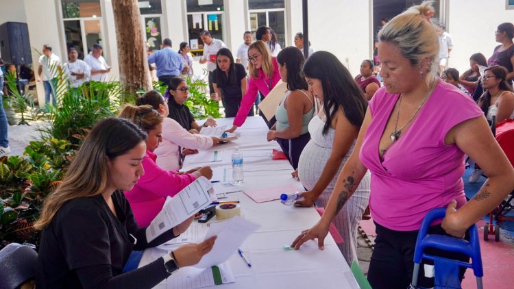 Entregó DIF Jiutepec más de  100 canastas alimentarias
