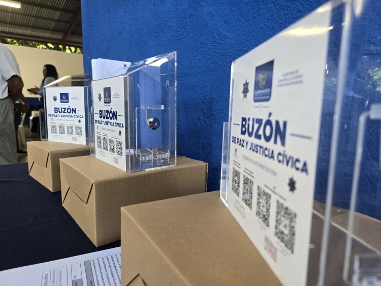 Inauguraron Buzón de Paz y Justicia cívica en la capital