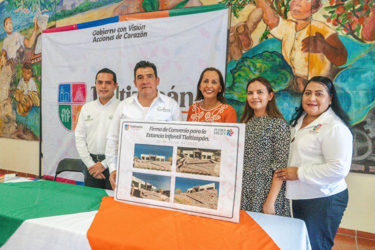Signó SEDIF convenio para una  estancia infantil en Tlaltizapán