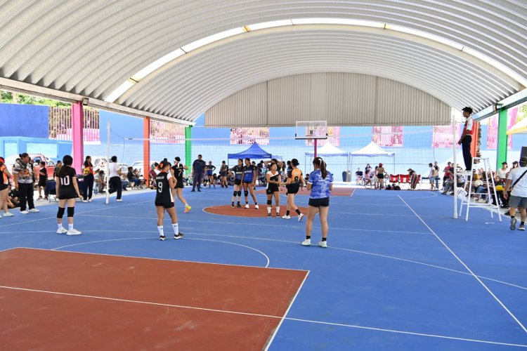 Atestiguó González Saravia apertura  de una unidad deportiva en Yautepec