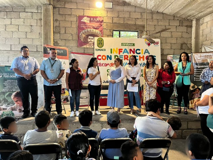 Se fortalece la colaboración comunitaria en pro de niños