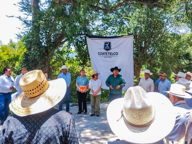 Rehabilitaron camino  de saca en Coatetelco