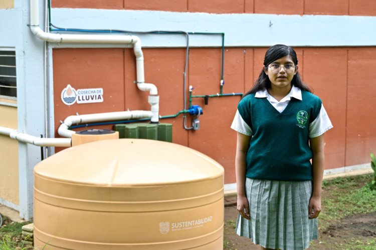 Entrega resultados programa  Cosecha de Lluvia en escuelas