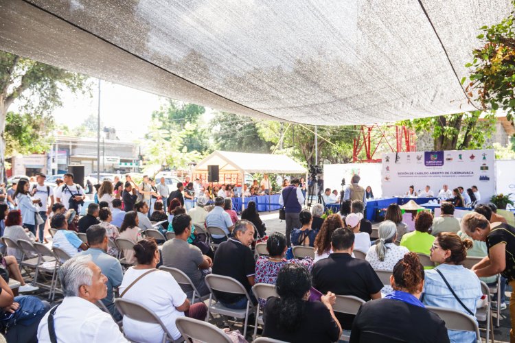 Cabildos abiertos acercan soluciones  en favor de habitantes de Cuernavaca