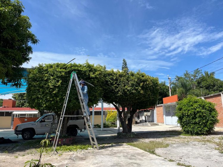 Avanza Jiutepec con  "Manos a la Escuela"