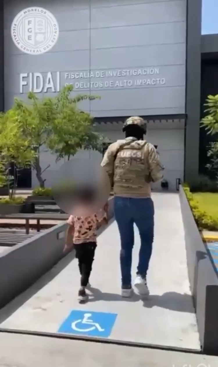 Rescatan a niño secuestrado  y aprehenden a dos personas