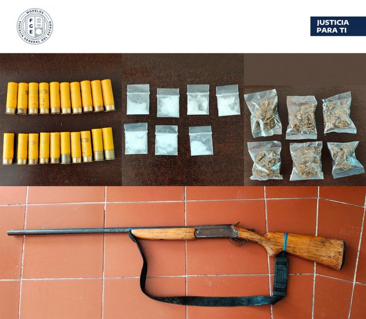 En cateo, hallan droga e, igualmente, en carretera