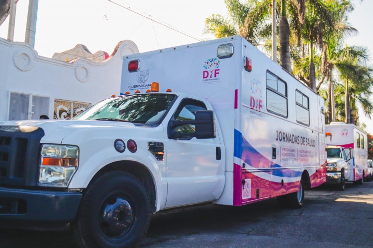 El DIF Cuernavaca lleva salud con  unidades médicas rehabilitadas