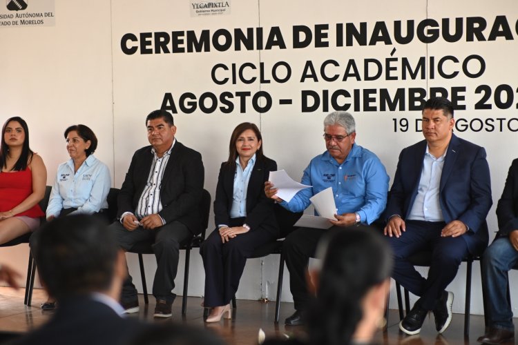 Fue inaugurado el nuevo ciclo escolar de la UAEM