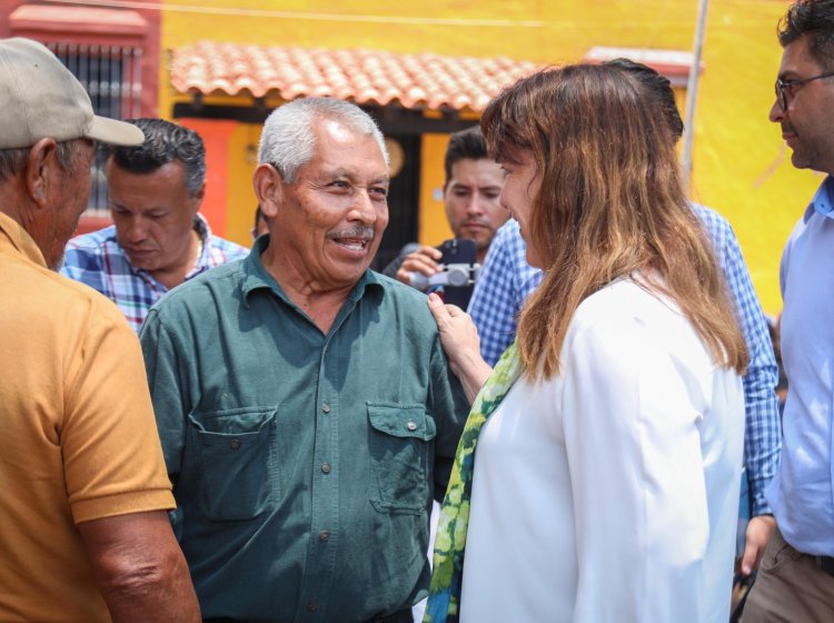 Acudió la gobernadora a Talayacapan  para atender las necesidades sociales