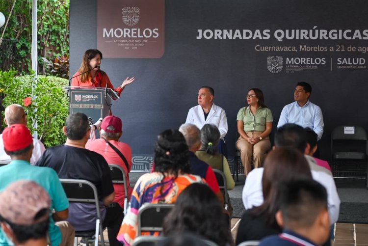 Se apoya a adultos mayores con problemas de cataratas