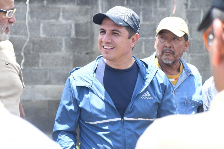 Personalmente, alcalde Eder Rodríguez  asistió a familias afectadas por lluvias