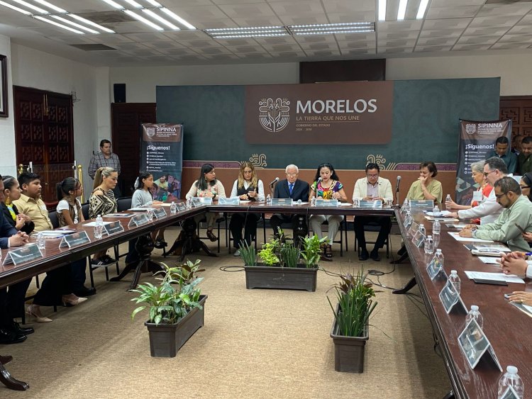 Reconoce SIPINNA nacional la  atención a menores en Morelos