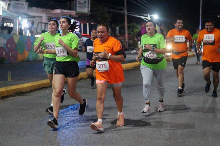 Se realizó carrera nocturna de  cinco kilómetros en Tlaltizapán