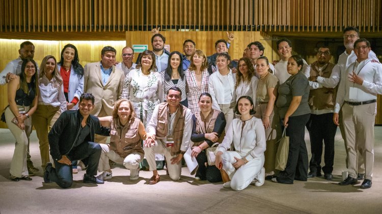 Presentó Meggie Salgado  su 1er informe legislativo