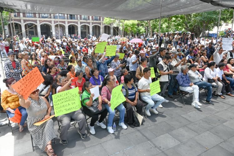 Garantizan gobiernos estatal y  federal seguridad patrimonial