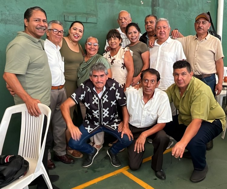 Hubo celebración para jubilados en El Tabachín
