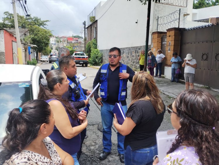 Realizan marcha exploratoria en  Col. Amatitlán por cultura de paz