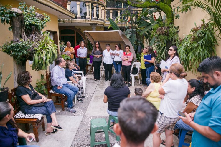 Realizan marcha exploratoria en  Col. Amatitlán por cultura de paz