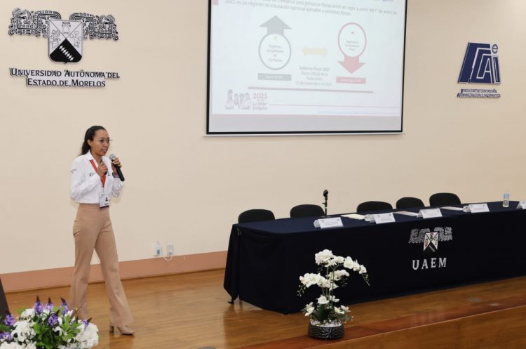 Promueven en UAEM beneficios del  Resico para las obligaciones fiscales