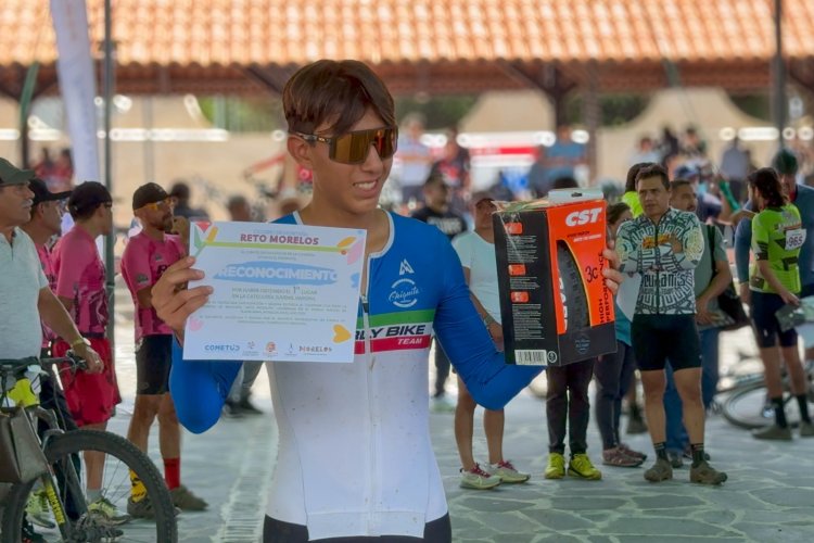 Más de mil ciclistas nacionales  en el Reto Morelos en Tlayacapan