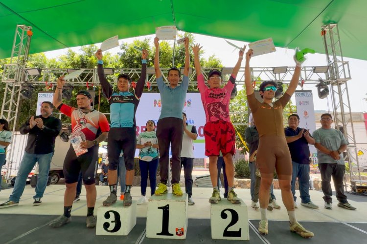 Más de mil ciclistas nacionales  en el Reto Morelos en Tlayacapan