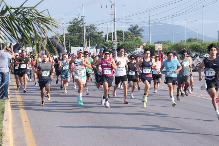Exitosa carrera atlética “Mujeres en  la Independencia, Jojutla 2025 5K”