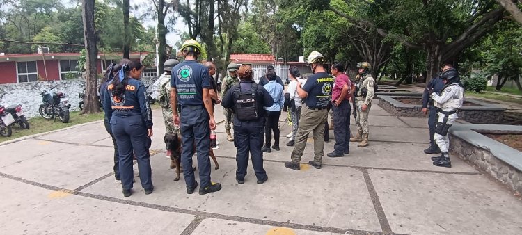 PC estatal brindó apoyo  en Jiutepec ante alarma